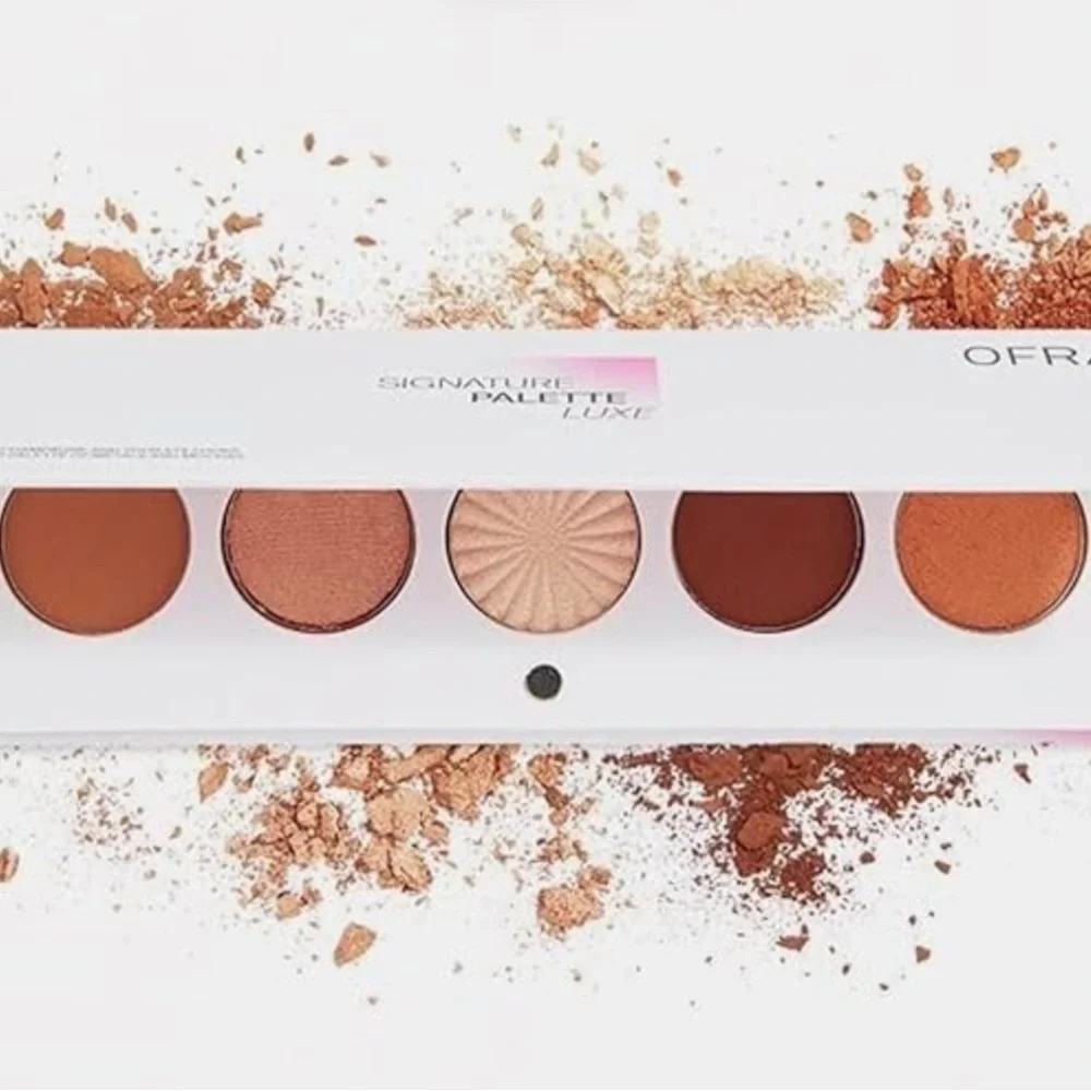 OFRA Luxe Eyeshadow Palette with Rich Browns and Cream